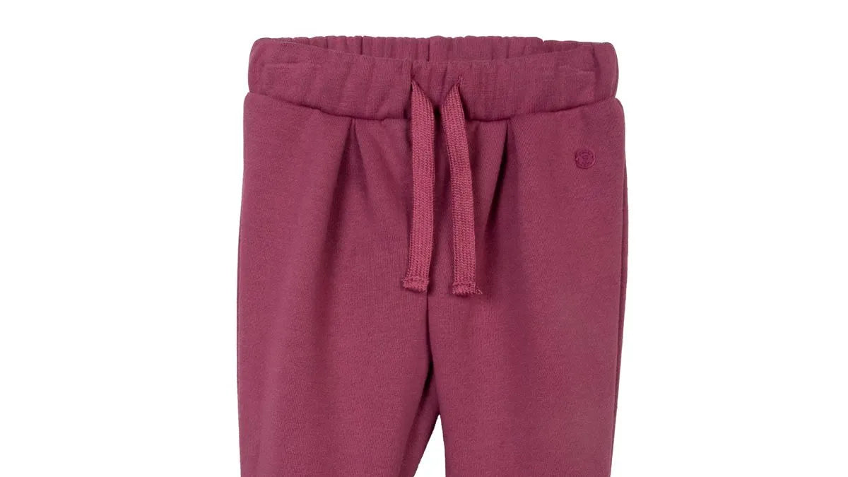 Pantalón Buzo Bebé Niña Cintura Elasticada Ciruela