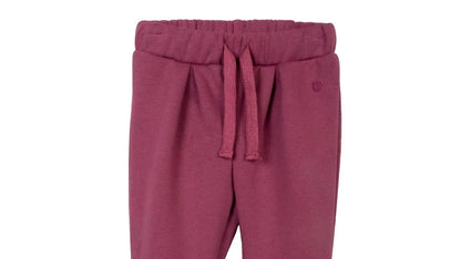 Pantalón Buzo Bebé Niña Cintura Elasticada Ciruela
