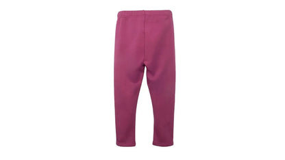 Calza Niña Forro Polar Térmico Burdeo