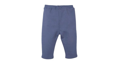 Calza Bebé Niña Térmica Estampado Brillos Azul piedra