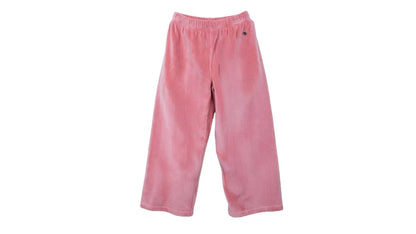 Calza Niña Wide Leg Cintura Elasticada Palo Rosa