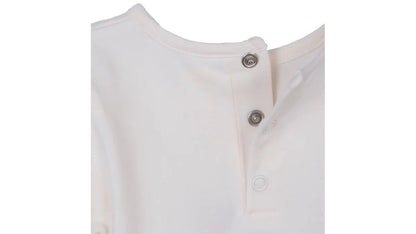 Polera Bebé Niña Manga Larga Broderie Crudo