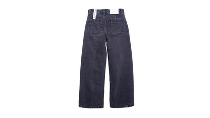 Jeans Niña Wide Leg Cintura Ajustable Marengo