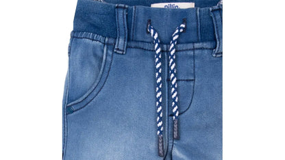 Jeans Bebé Niño Jogger Cintura Elasticada Azul