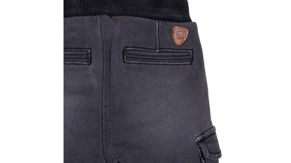 Jeans Bebé Niño Jogger Cargo Cintura Ajustable Negro