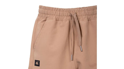 Pantalón Niño Jogger Cargo Elasticado Café