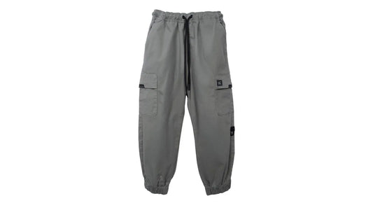Pantalón Niño Jogger Cargo Forrado y Elasticado Verde
