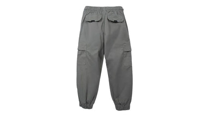 Pantalón Niño Jogger Cargo Forrado y Elasticado Verde