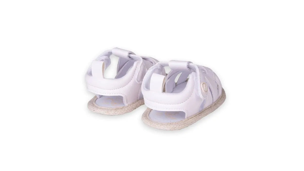 Sandalias Recién Nacido Niña Blanco