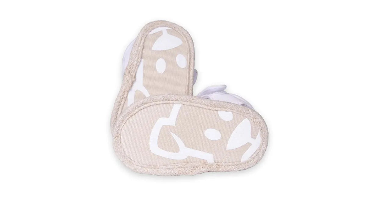 Sandalias Recién Nacido Niña Blanco