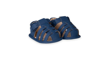 Sandalias Recién Nacido Niño Azul Marino