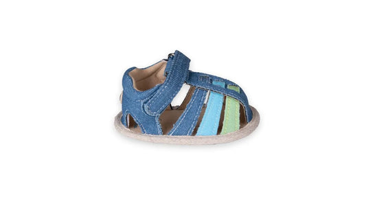 Sandalias Recién Nacido Niño Denim