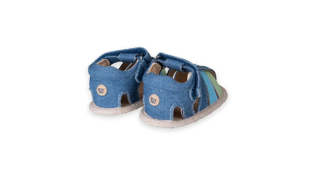 Sandalias Recién Nacido Niño Denim