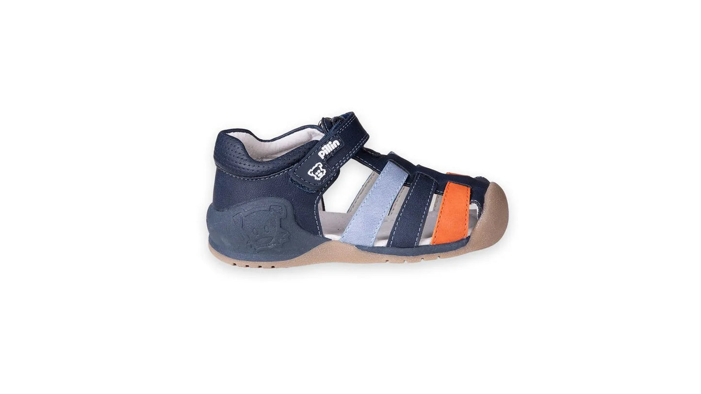 Sandalias Recién Nacido Niño Azul