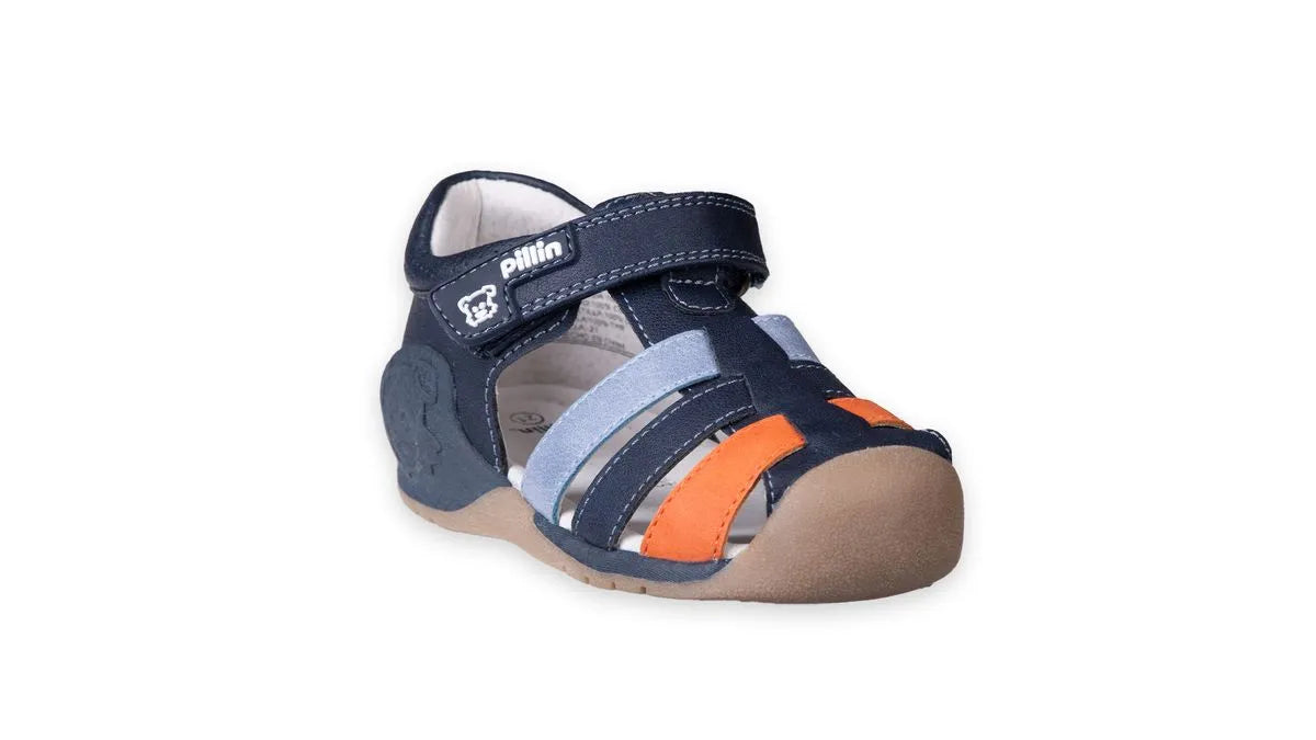 Sandalias Recién Nacido Niño Azul