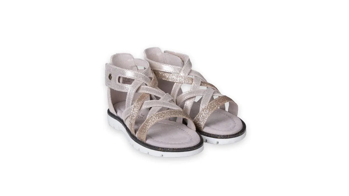 Sandalias Niña Dorado