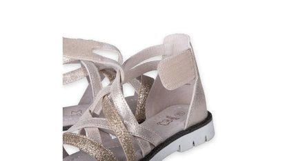 Sandalias Niña Dorado