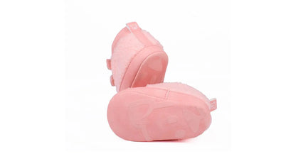 Zapatilla Recién Nacido Niña Corderito Rosado