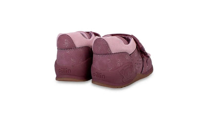 Zapato Clásico Bebé Niña Pasos Flores Morado