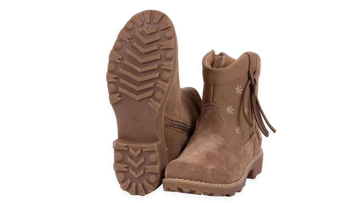 bota-niña-tiras-beige-