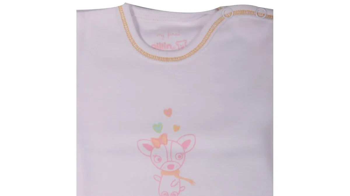 Enterito Bebe Niña Set 6 Pzas Perrito Multicolor