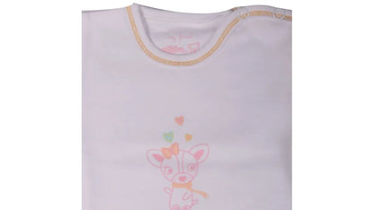 Enterito Bebe Niña Set 6 Pzas Perrito Multicolor