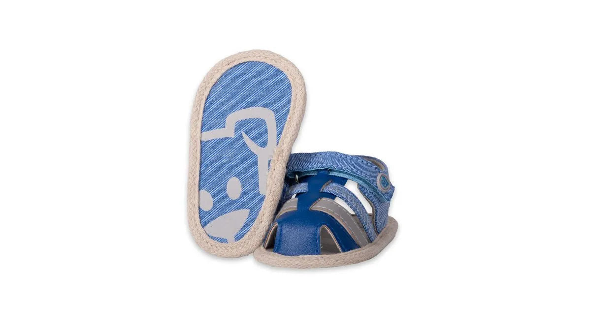 sandalias-bebe-niño-azul-claro