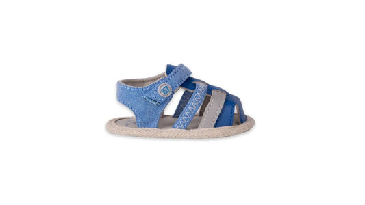 sandalias-bebe-niño-azul-claro