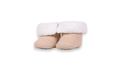 Pantufla Bebé Niña Beige