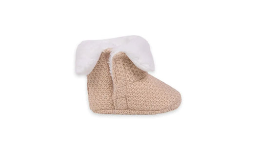 Pantufla Bebé Niña Beige
