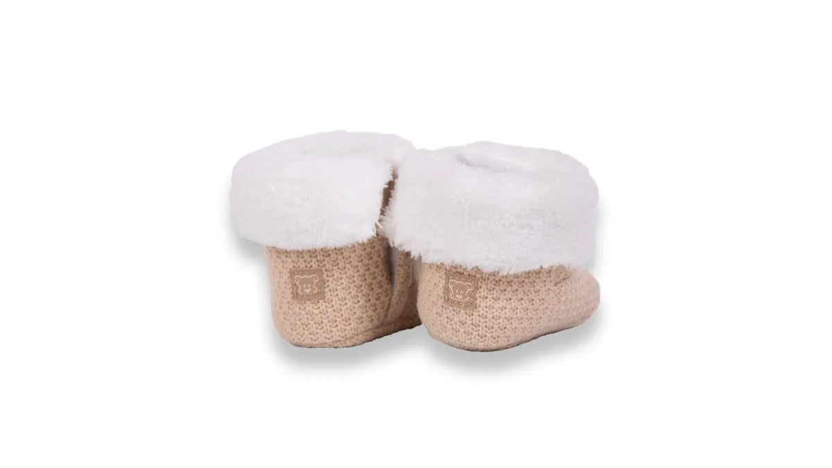 Pantufla Bebé Niña Beige