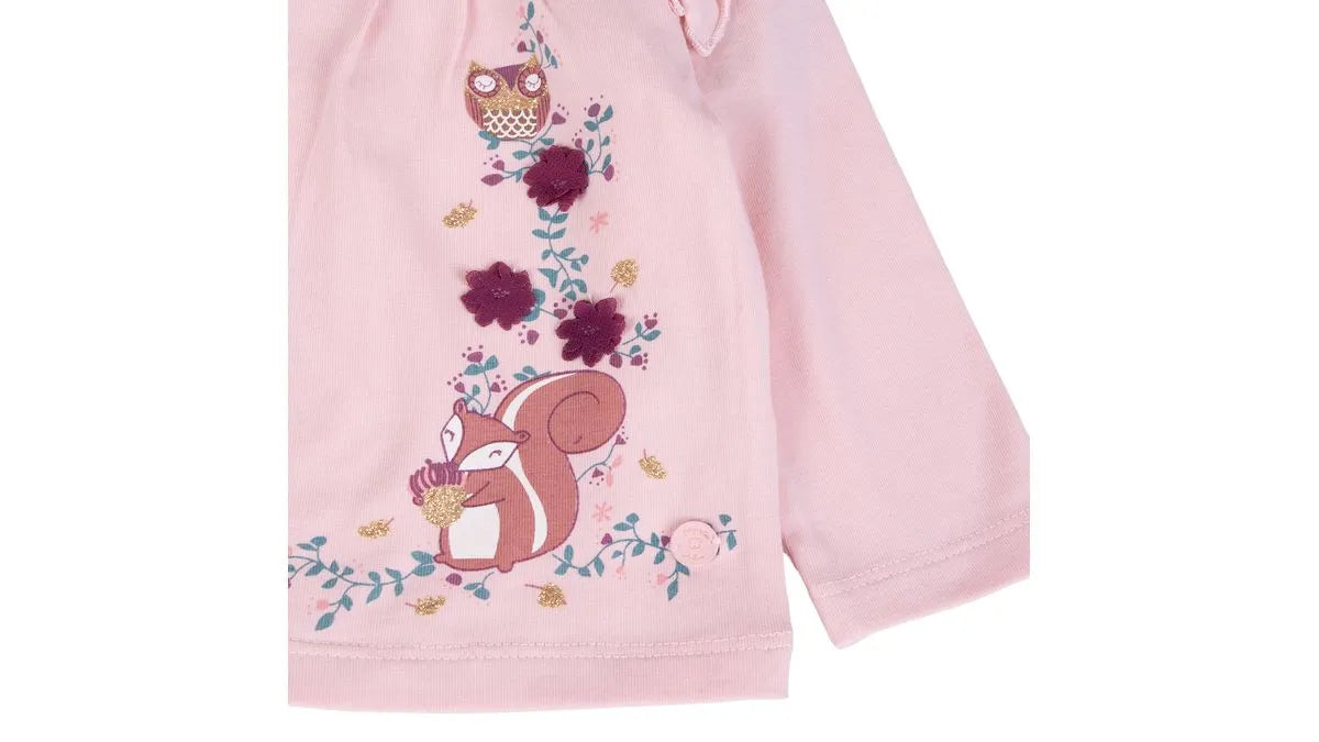 polera-bebe-niña-ardilla-rosa