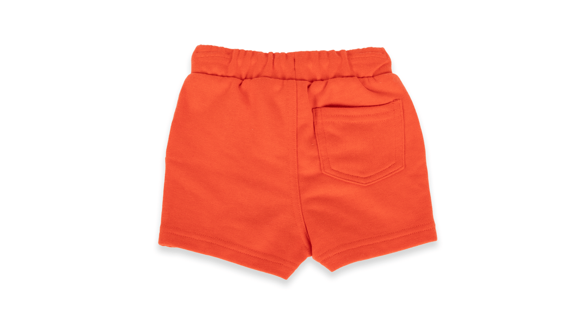 short-bebé-niño-rojo