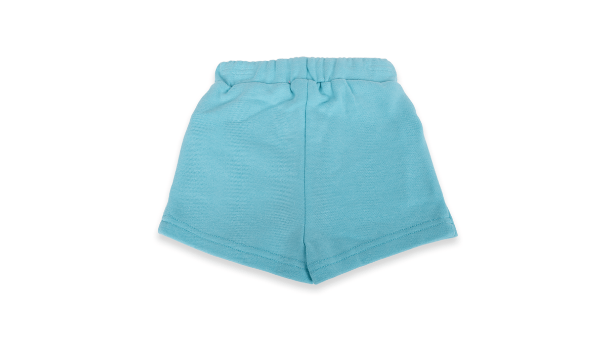 short-bebé-niña-turquesa