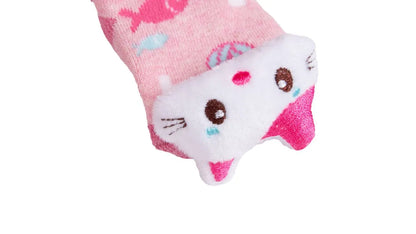 calcetines-niña-recién-nacido-rosado