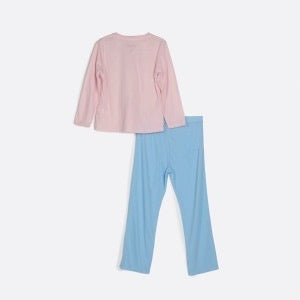 pijama-largo-niña-lilo-&-stitch-rosado/celeste