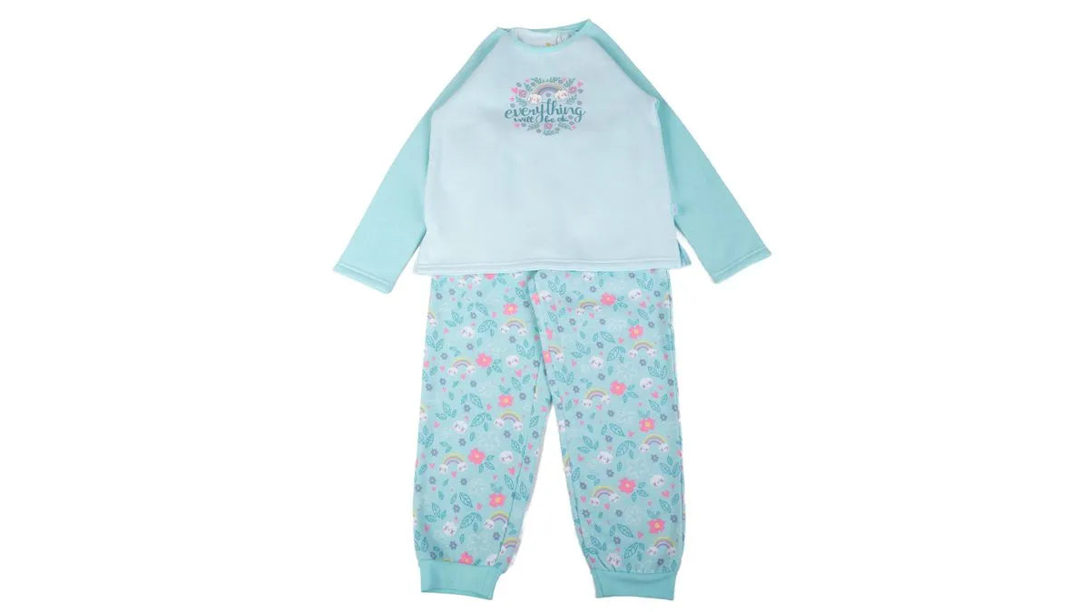 Pijama Niña Aqua