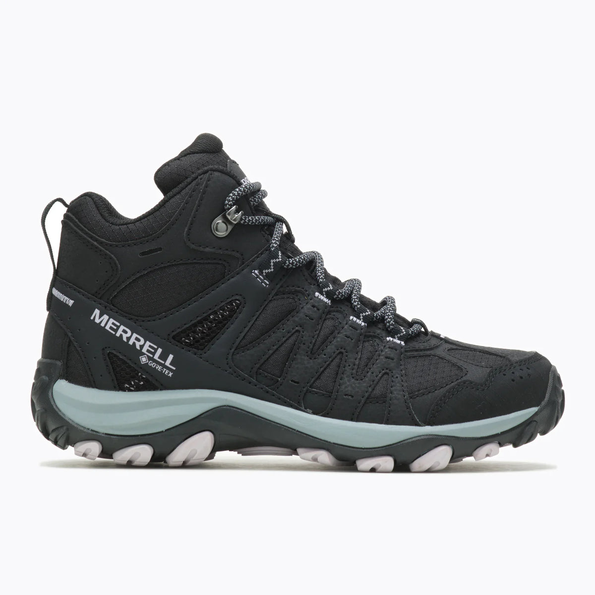Botin Mujer Trekking Accentor 3 Sport Mid Gore-Tex Negro
