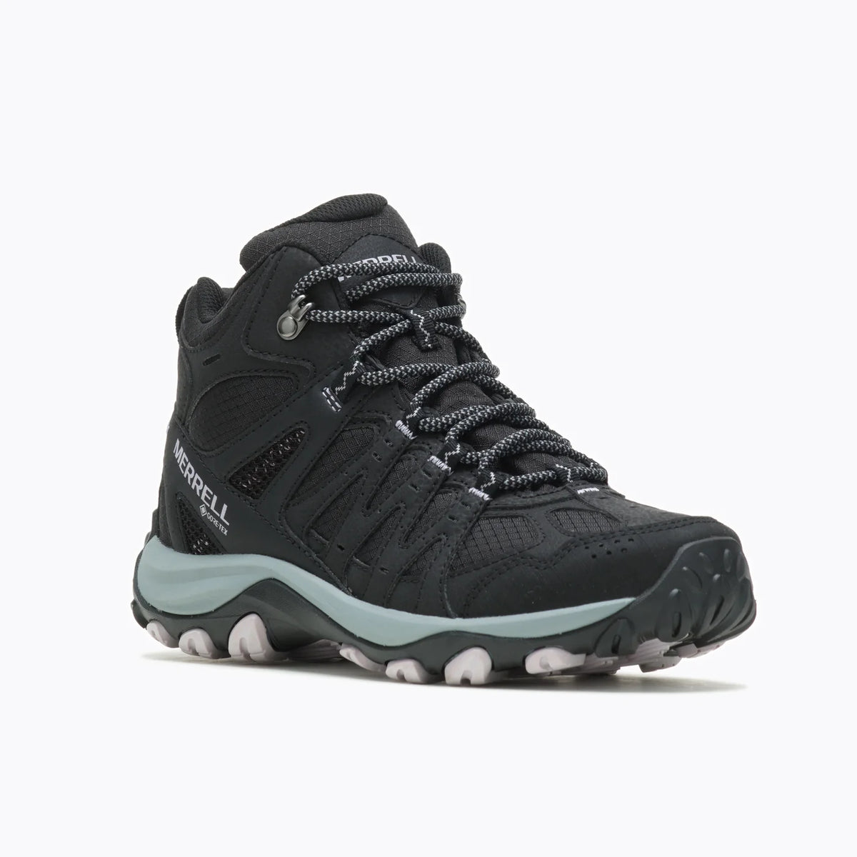 Botin Mujer Trekking Accentor 3 Sport Mid Gore-Tex Negro