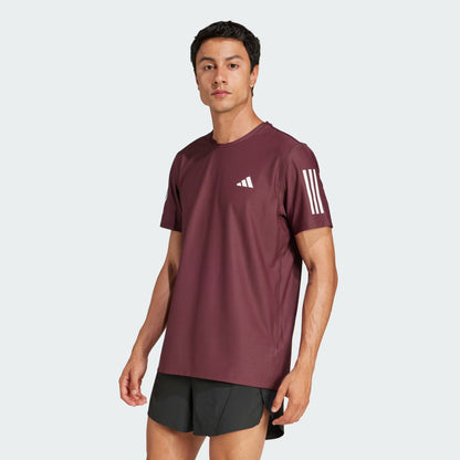 Polera Hombre Running Own the Run Aurora Ruby