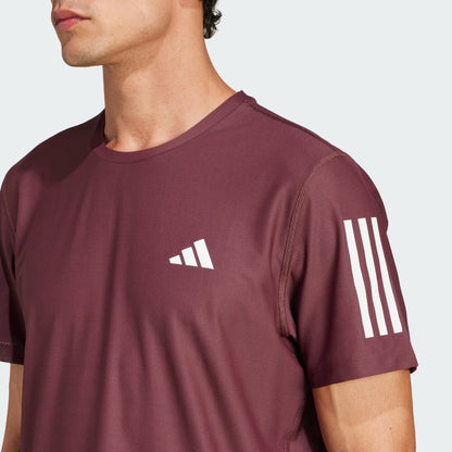 Polera Hombre Running Own the Run Aurora Ruby