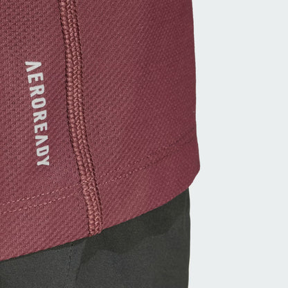 Polera Hombre Running Own the Run Aurora Ruby