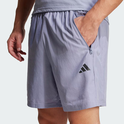 Short Hombre Entrenamiento Train Essentials Tejidos Silver Violet