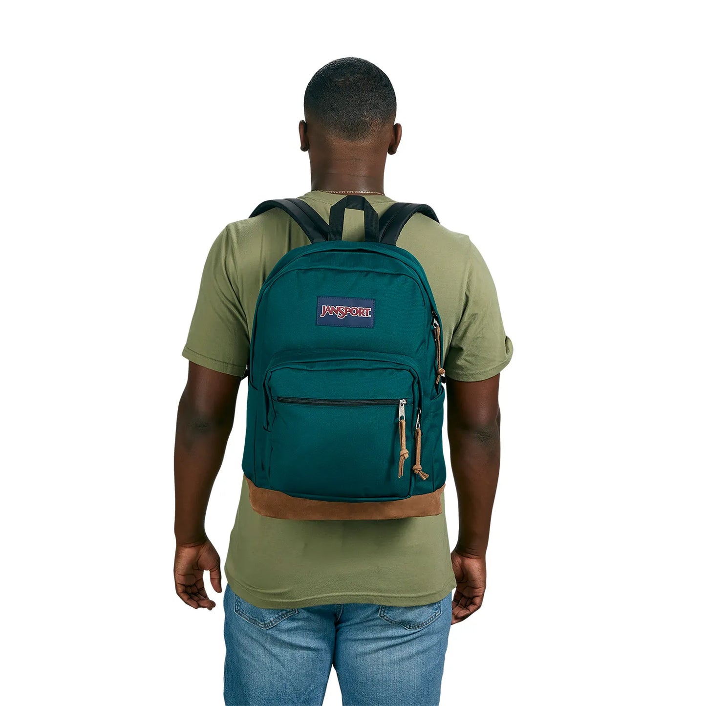 Mochila Jansport Right Pack Olivo Oscuro 26 Lts