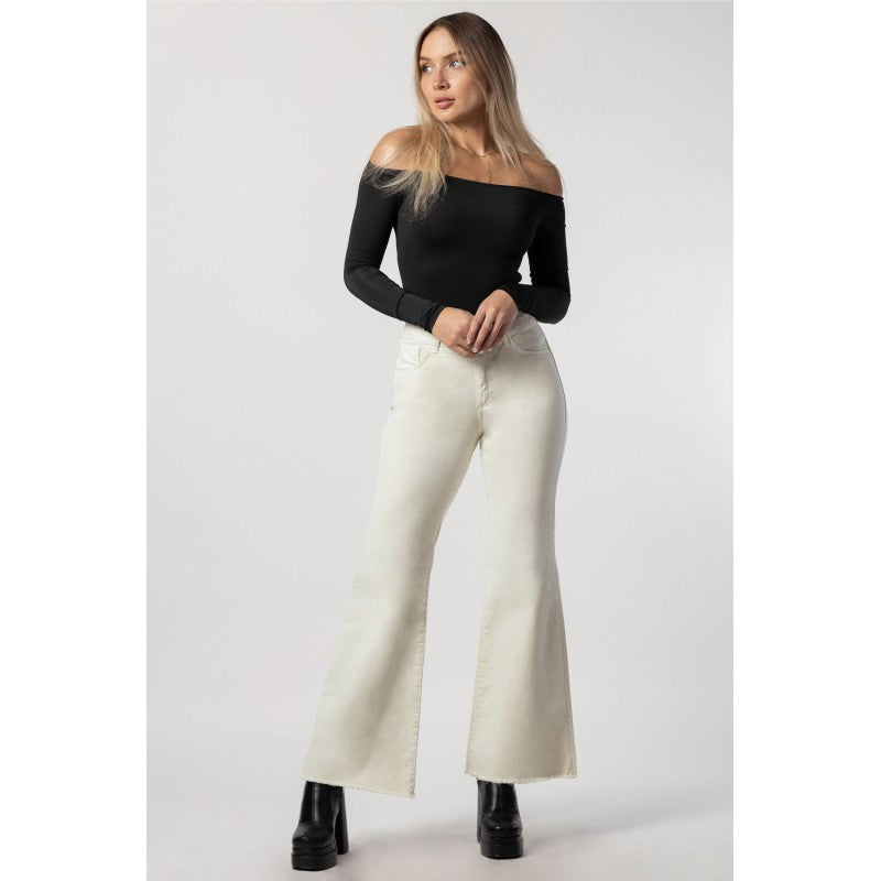 Jeans Mujer Palazzo Rosie 4070-06 Arena