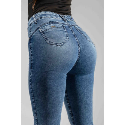 Jeans Mujer Skinny 4019 Azul