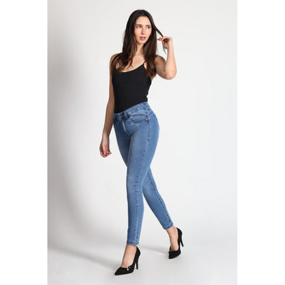 Jeans Mujer Skinny 4021 Azul