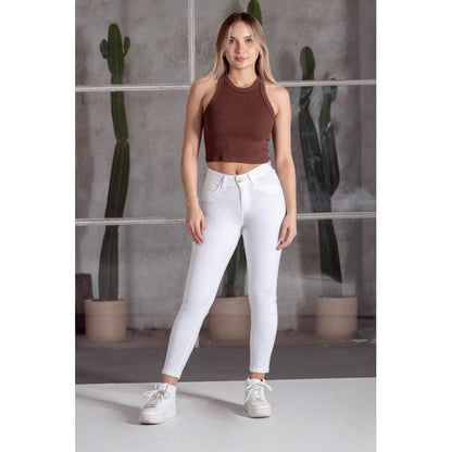 Jeans Mujer Skinny 4060 Blanco