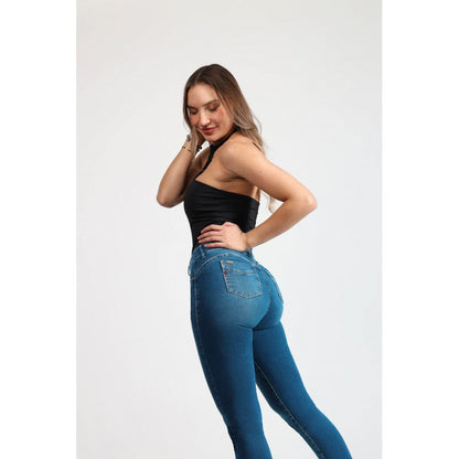 Jeans Mujer Skinny (Smart Denim) 4051 Azul