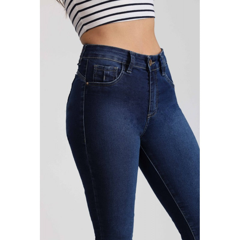 Jeans Mujer Tobillero Sabrina 4023 Azul